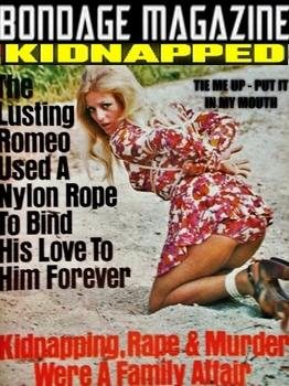 1970s Vintage Bondage Classics hot prostitute brutally tied up 1969 to 1985 bondage detective magazine covers