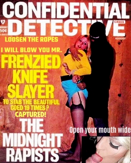 Babysitter Detective Magazine Covers bondage website hot girls bound and gagged women with big tits tied up bound to suck you dry