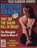 he trussed his victims elbows in tight rope classic bondage detective magazine covers women tied up in ropes girls bound and gagged hand over mouth grabbed and gagged vintage cover