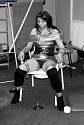 vintage HOM Bondage classics black and white images of horny oral sex loving sucking skank hookers bound and gagged girls tied up and left futile struggles covered in hot creame