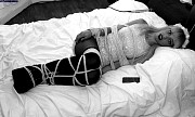 stalked tied up in ropes dirty hoe sucking skank housewife bound and  gagged tight elbow rope bondage  babysitters tied up and left helpless