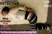 Teen flirt cock sucking receptionist tied up Hand over mouth gagging bound and gagged teens in thin hemp rope bondage detective-magazine-cover girls bound in designer jeans and heels bondage