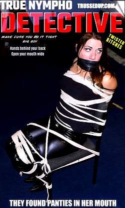 Hot sex shop wank mag cover true nymph twisted bitches tied up and left vintage bondage classics detective magazine covers nympho bound gagged with rubber tight inescapable rope bondage