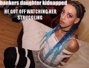 www.trussedup.com - Bankers daughter snatched tied up in tight rope bondage ransom hostage thumbnail
