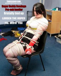 www.trussedup.com - tie me up daddy and leave me overnight teen bondage cock sucking whore thumbnail